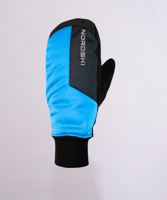 NSU130170 Варежки NordSki Arctic WS blue/black