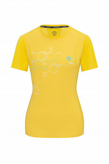 RJT107W126 Футболка BIVIUM д/жен. "Темп 3.0" желт.