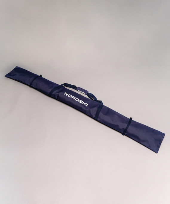NSV121195 Чехол для лыж NordSki на одну пару navy р.195 см.