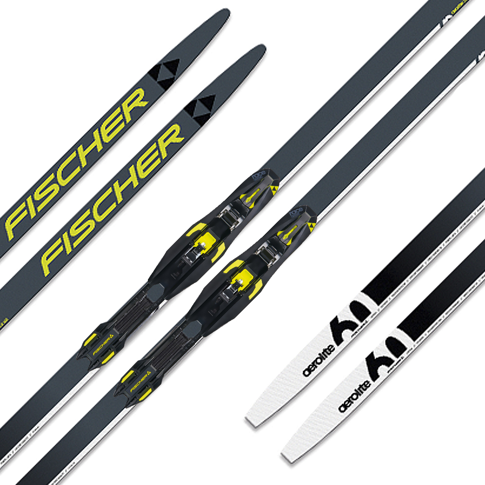 N28023 Лыжи беговые FISCHER AEROLITE 60 CLASSIC р.207