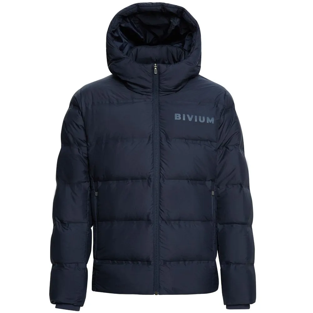 AJK302М225 Куртка пуховая д/муж. BIVIUM "Gelu" син.