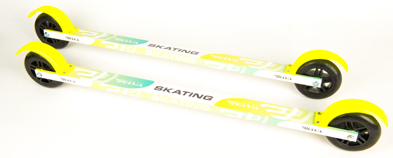 SK680R Лыжероллеры ЭЛЬВА коньковые 680R 100*24 каучук пласт.диск