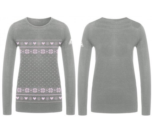 G65413-B Свитер жен. FISCHER Promo серый