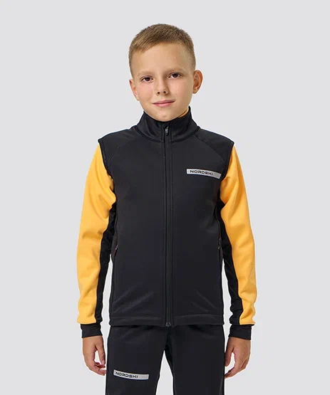 NSJ669100 Жилет тренировочный NordSki Jr. Core Black 