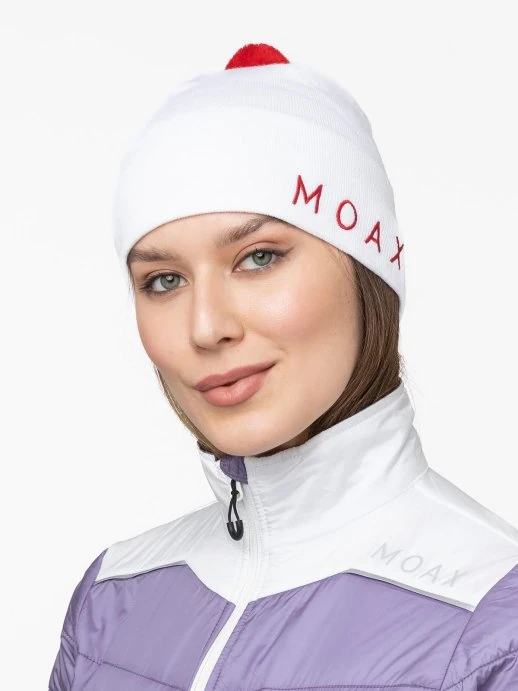 23574M-00000 Шапочка MOAX Tradition Sport ярко-бел.