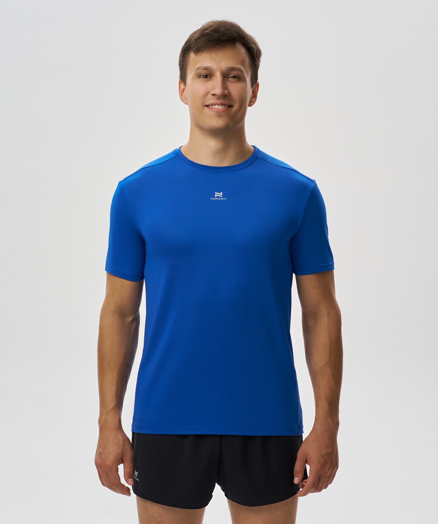 NSM1116252 Футболка NordSki Run 2.0 Aster Blue
